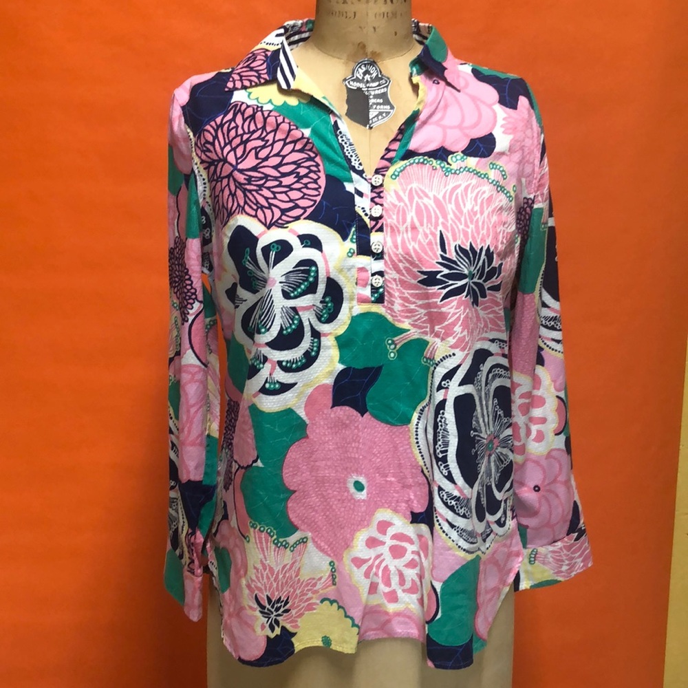 Talbots Long Sleeve Blouse